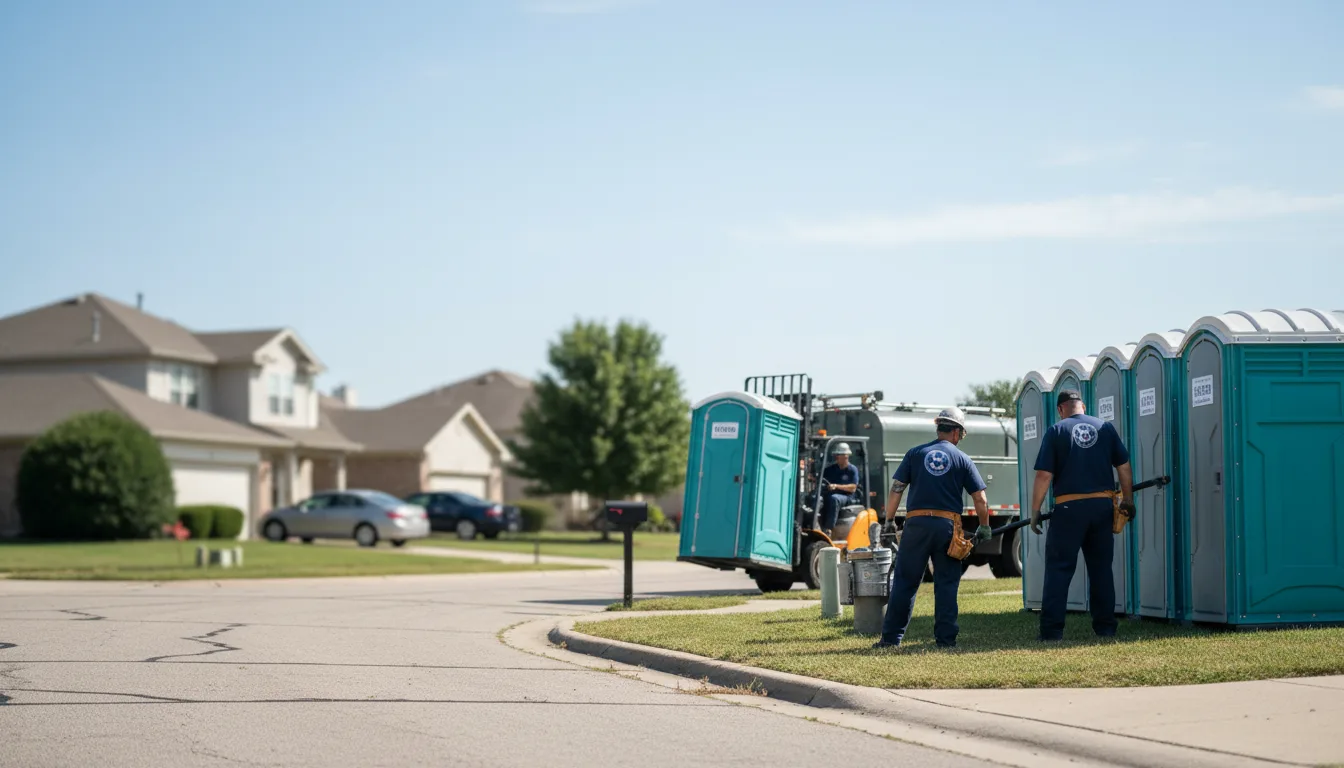 Porta Potty Rental in Van, TX near me